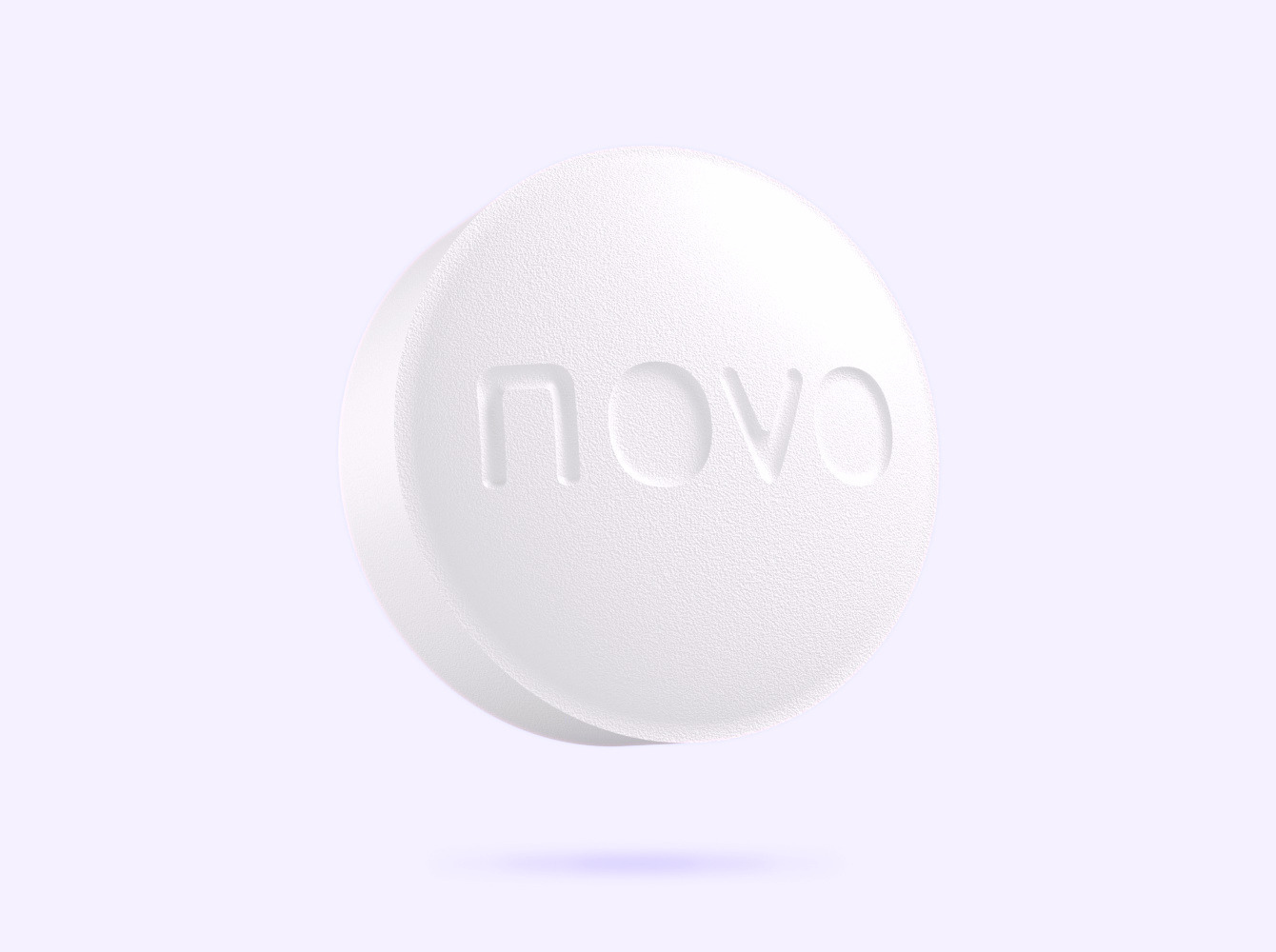 Wegovy Tablette mit Novo-Prägung